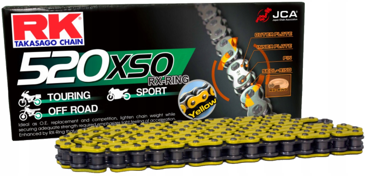 Hnací řetěz Rk Ktm Exc 525 Racing 03-07 Nový