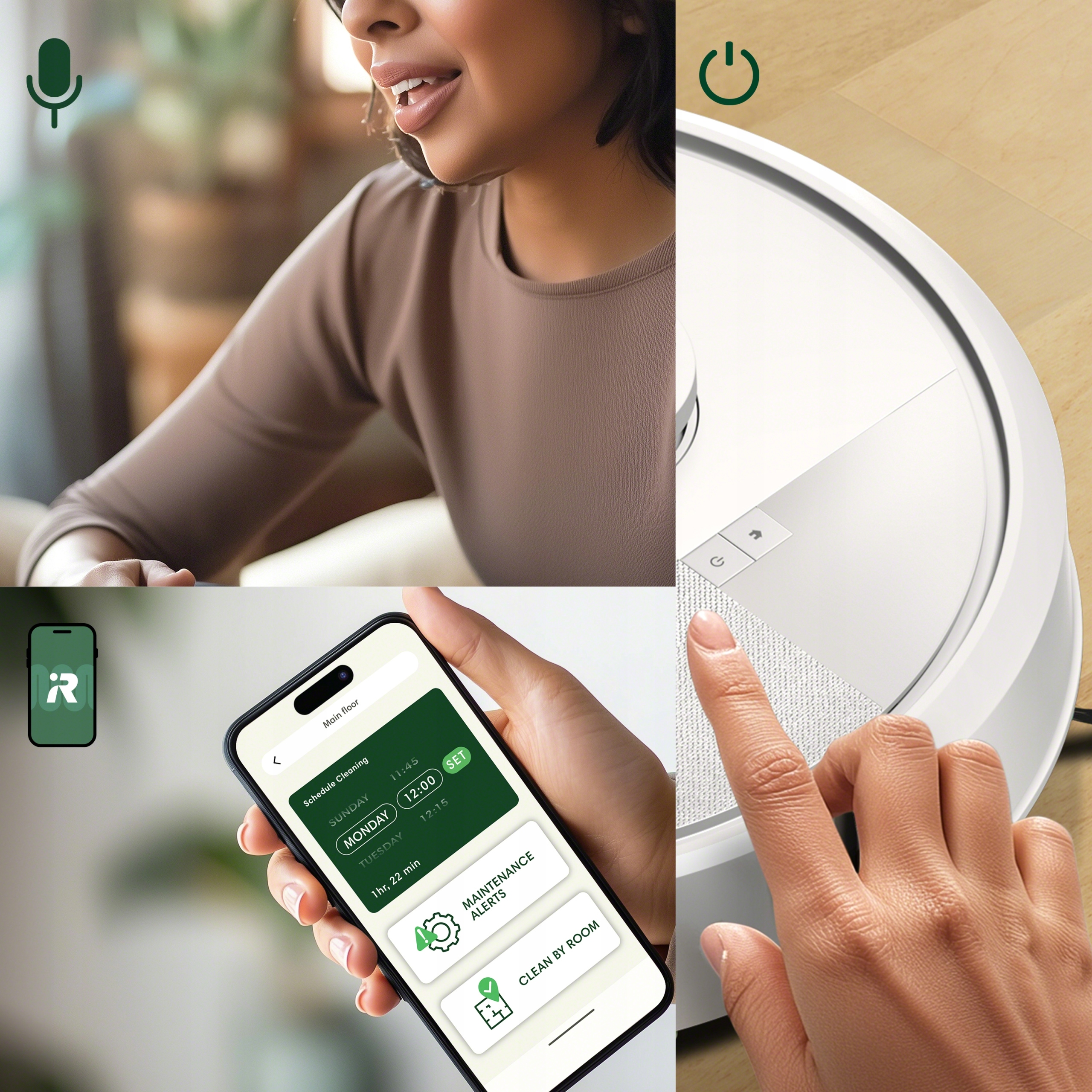 iRobot Roomba 105 Combo Cleaning Robot Mopping White + AutoEmpty station Марка iRobot