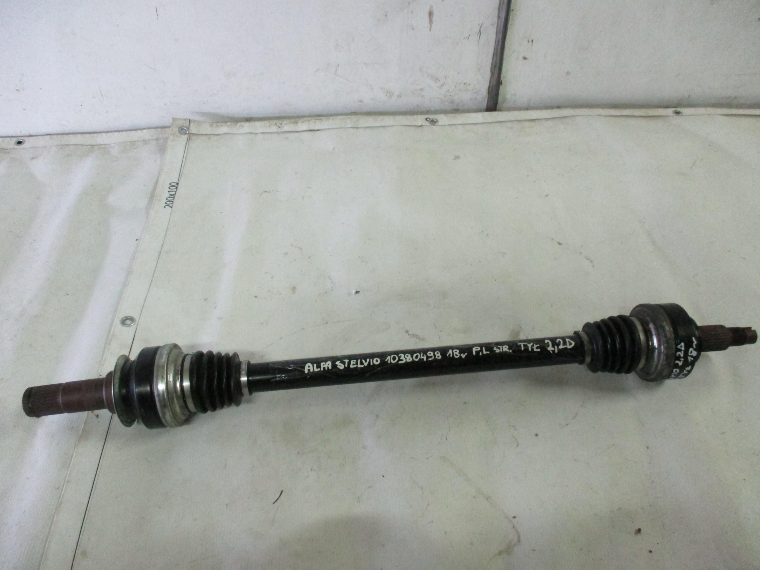 semi-axis rear part Stelvio 2,2D 10380498