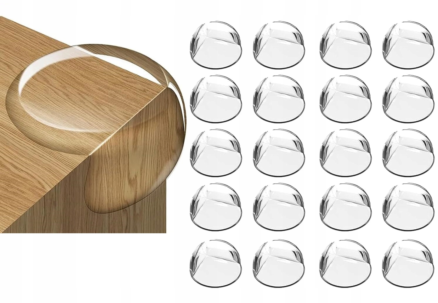 20x ZABEZPIECZENIE OSŁONA NA NAROŻNIKI MEBLE ROGI