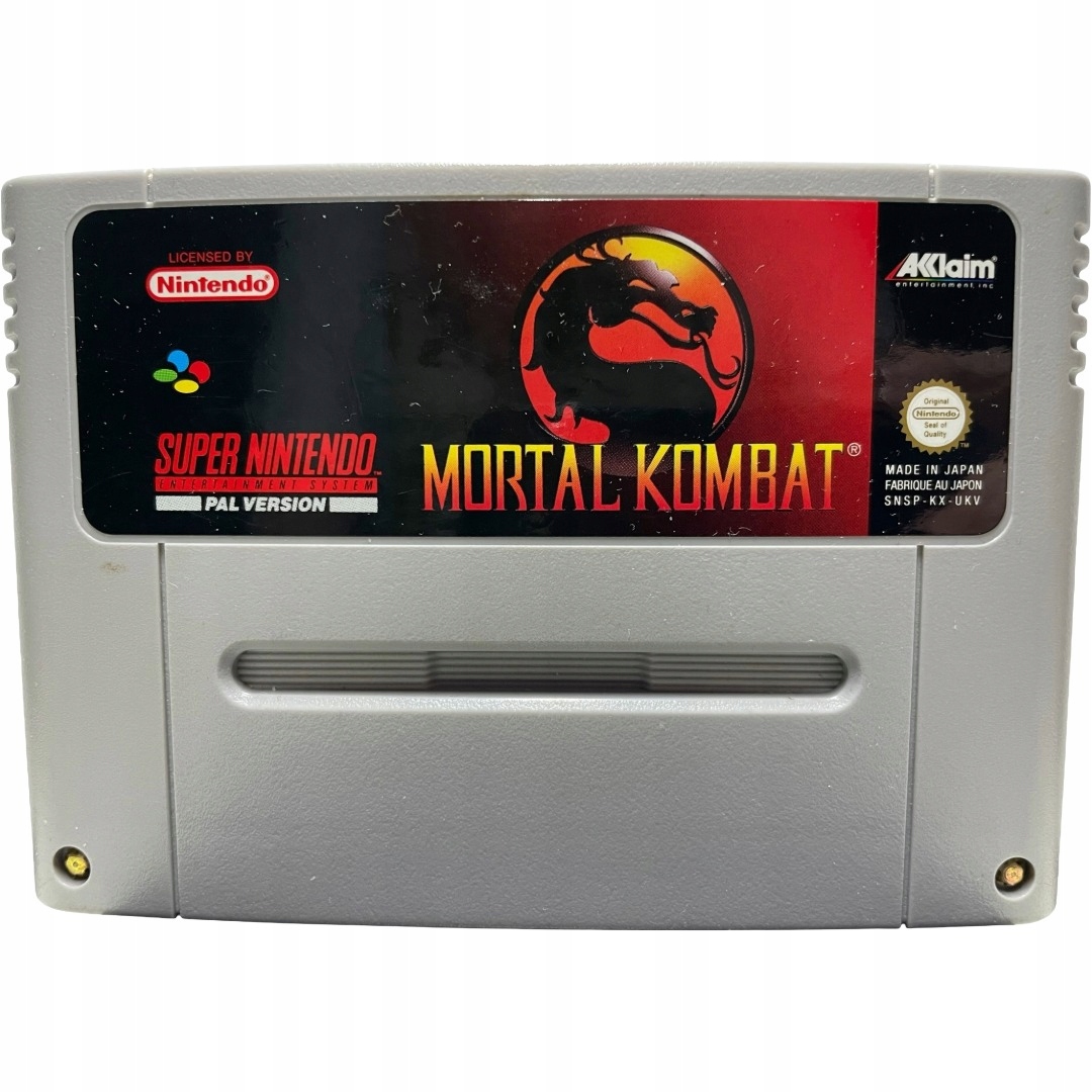 MORTAL KOMBAT Nintendo SNES