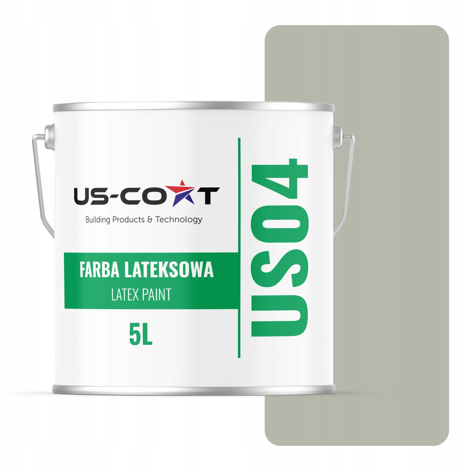 Barva Khaki Barva H1747 5L Hluboká Matná Pro Stropní Stěny