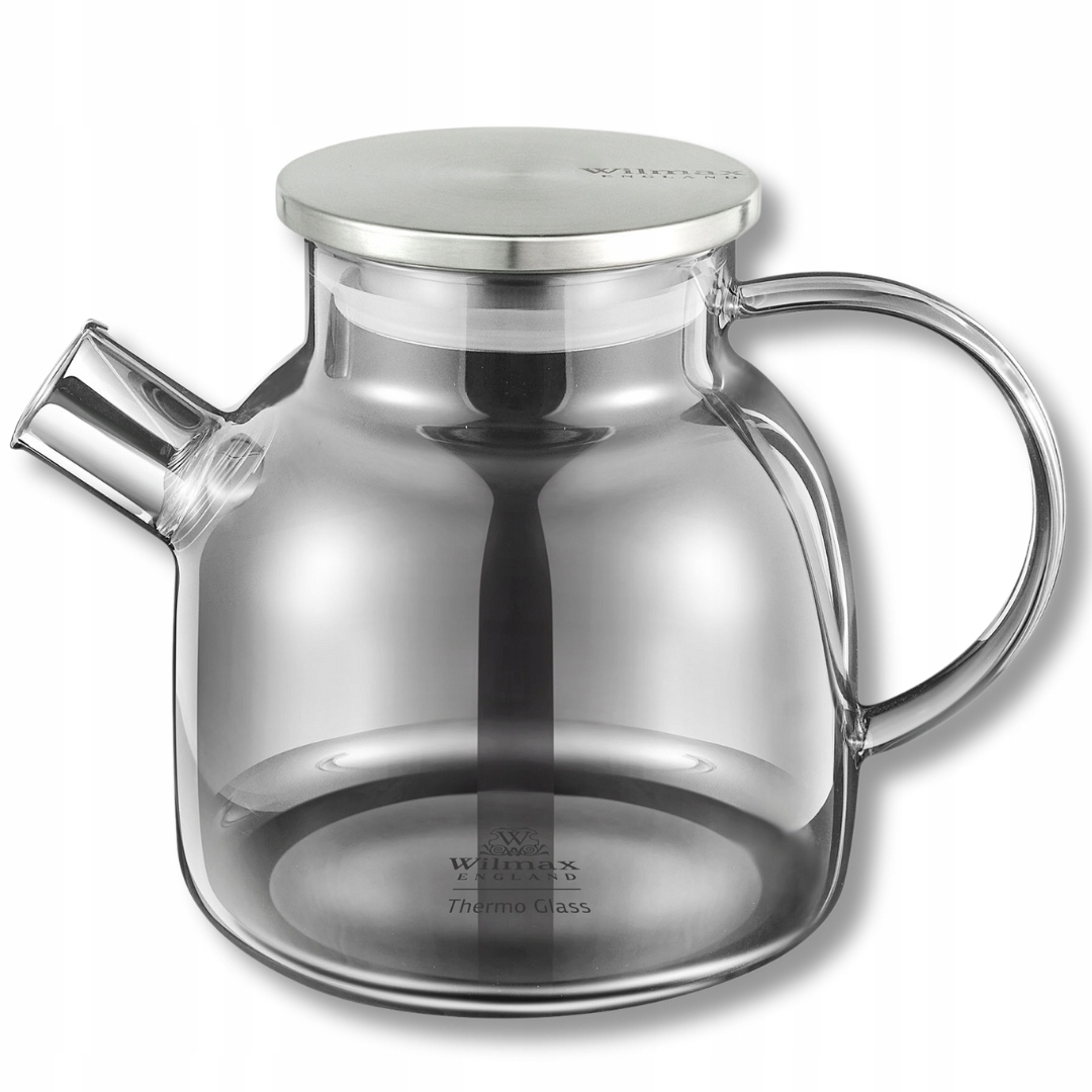 Skleněná konvice na čaj s louhovacím sítkem a víkem, 1,2 l, Wilmax