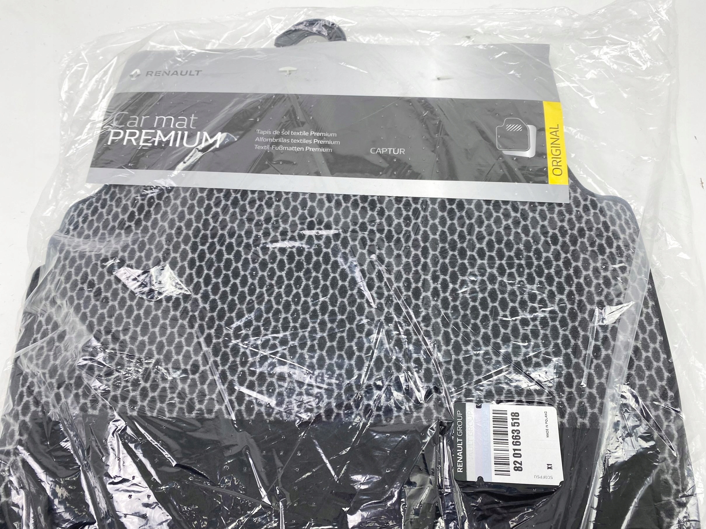Nowe Dywaniki Captur Renault Premium OE oryginal Multi Element Set Sets