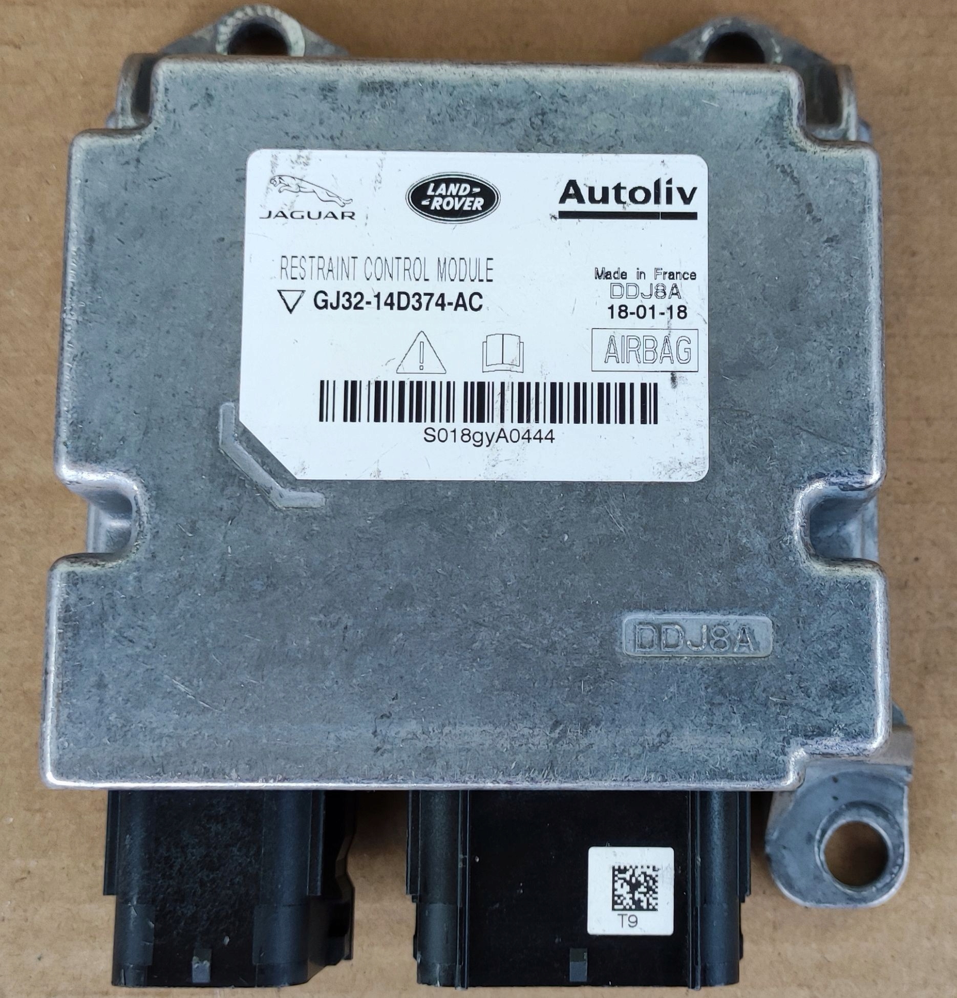 SENSOR MODUŁ AIRBAG PODUSZEK RANGE ROVER EVOQUE L538 GJ32-14D374-AC