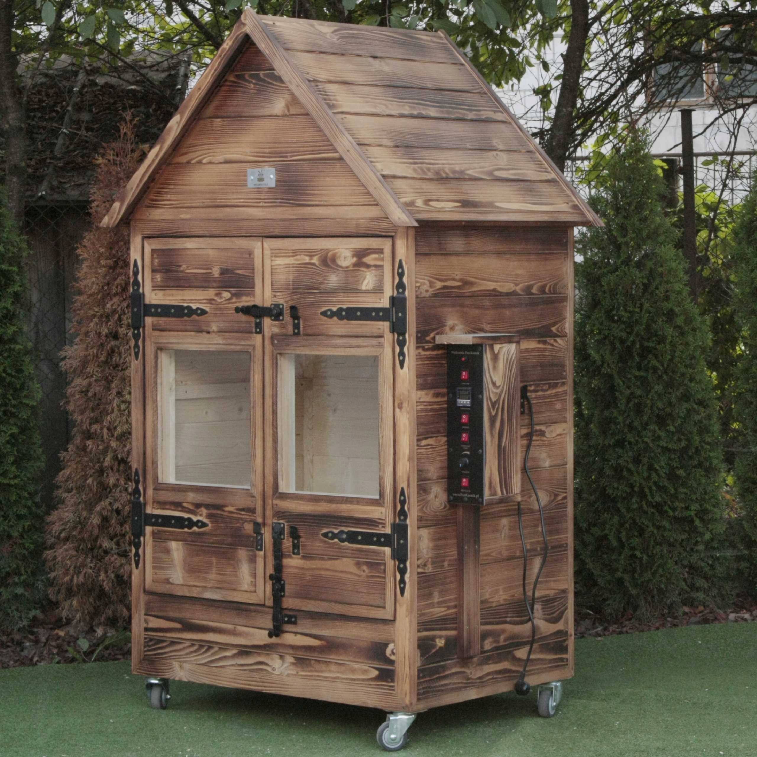 WĘDZARNIA ELEKTRYCZNA AUTOMATYCZNA PAN KORNIK 500L Materiał drewno