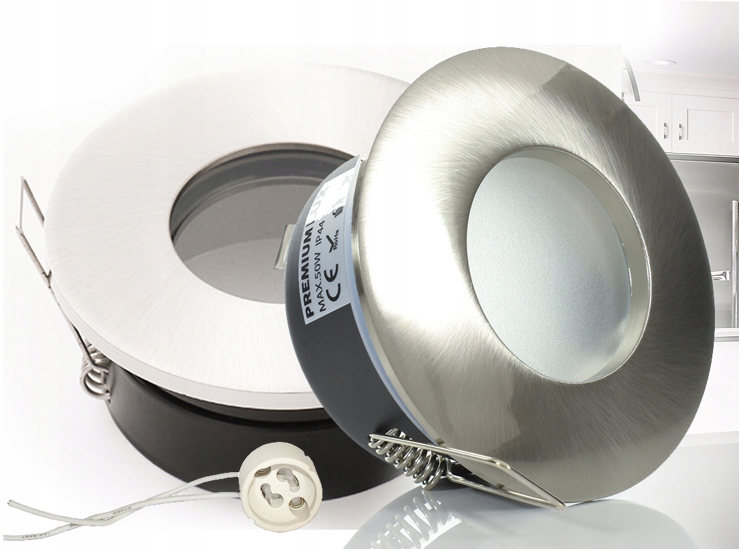 Oprawka do GU10 Sufitowa oczko metalowe LED 9SZT Zasilanie sieciowe