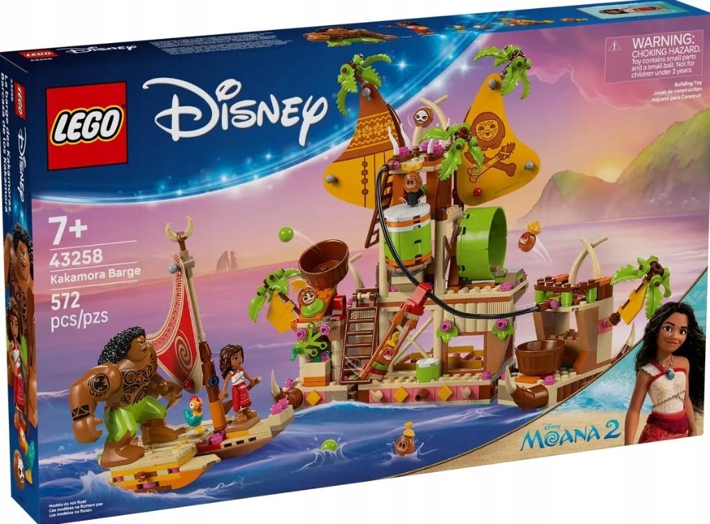 Lego(r) Disney Princess 43258 Barka Kakamorów