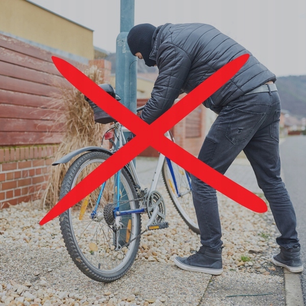 BLOKADA ZAPIĘCIE KŁÓDKA BLOKADA NA ROWER SKUTER MOCNA DOBRZE WYKONANA Kod producenta 3013776