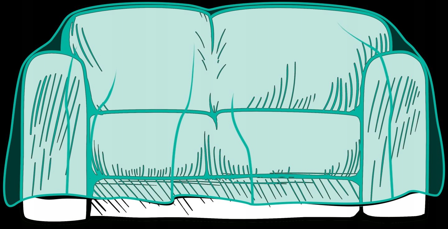 

Pokrowiec na Kanapę 2-os lub Fotel, Folia Ochronna