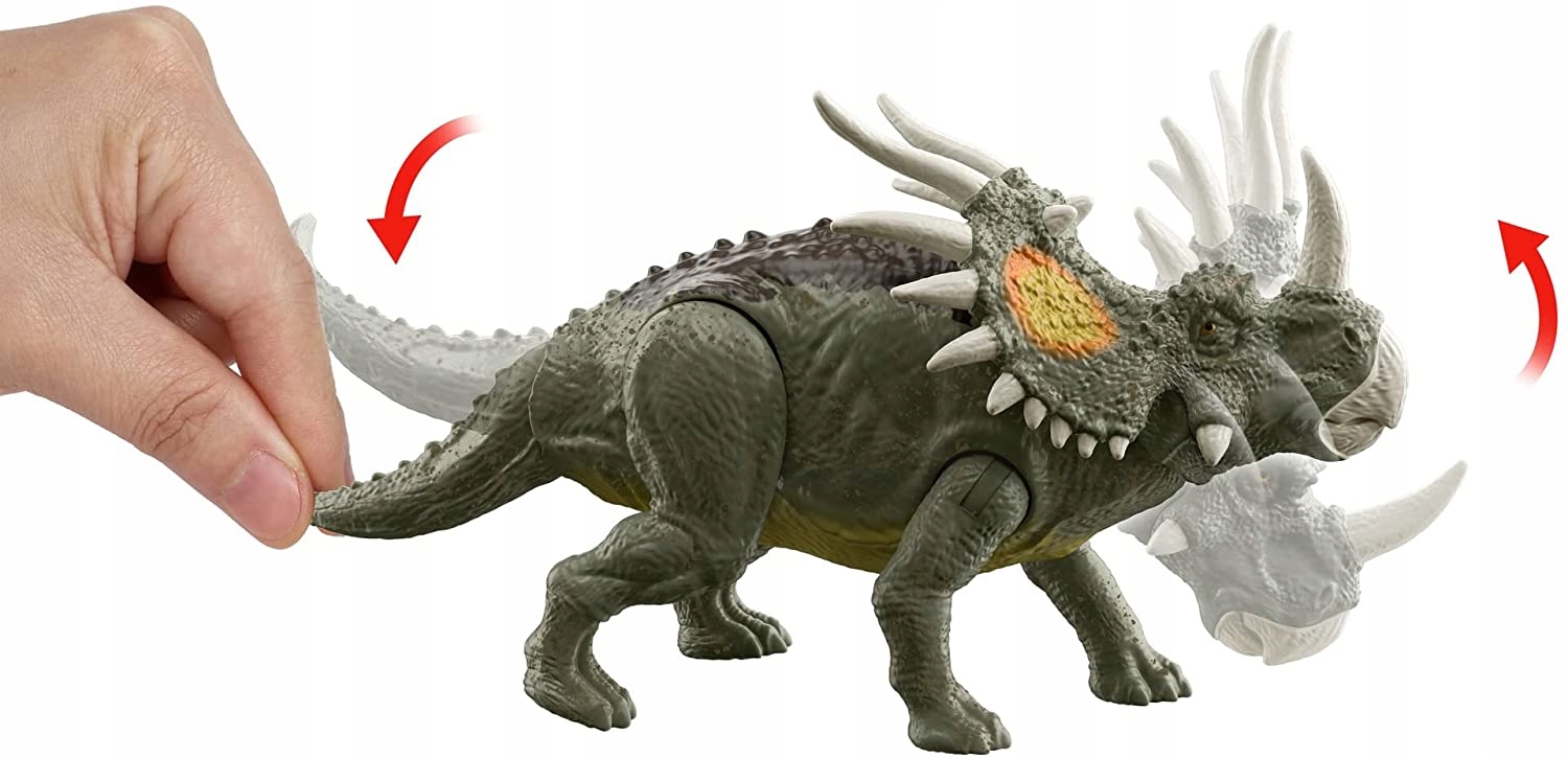 JURASSIC WORLD DINOZAUR Styracosaurus HCL87 Typ figurka