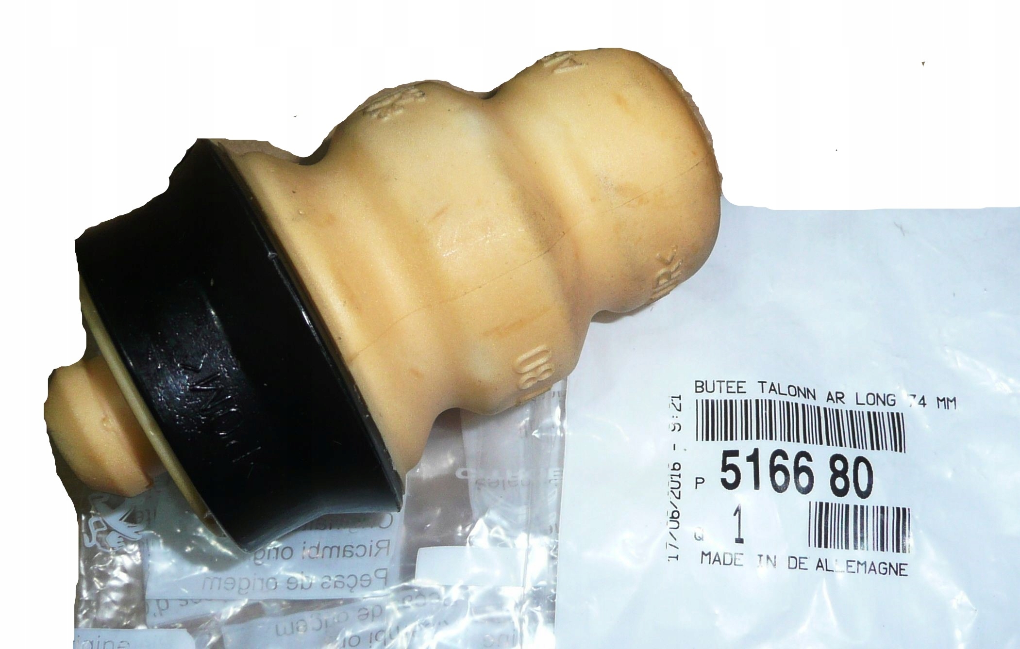 Odbój belki tył P207 301 516680 ORYGINAŁ