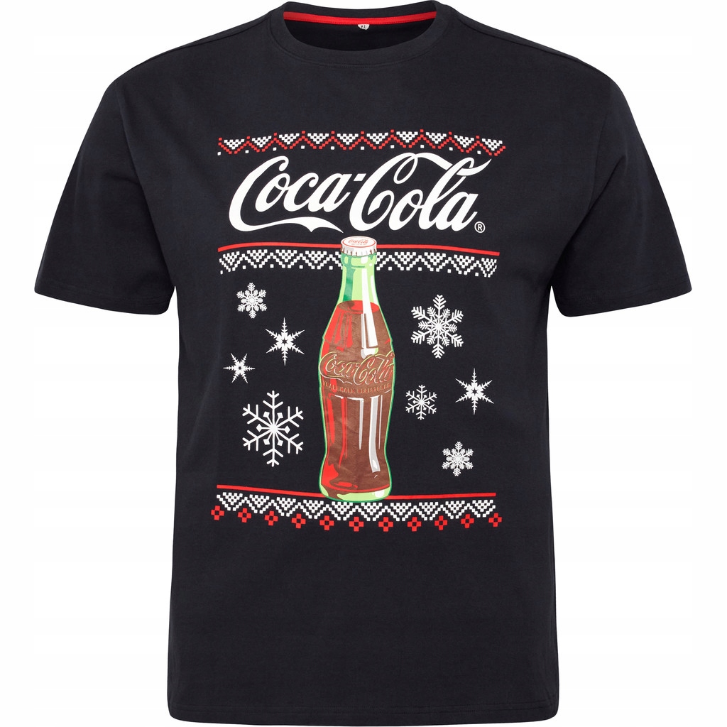 Velké pánské tričko North Latitude velké velikosti 6XL Coca Cola