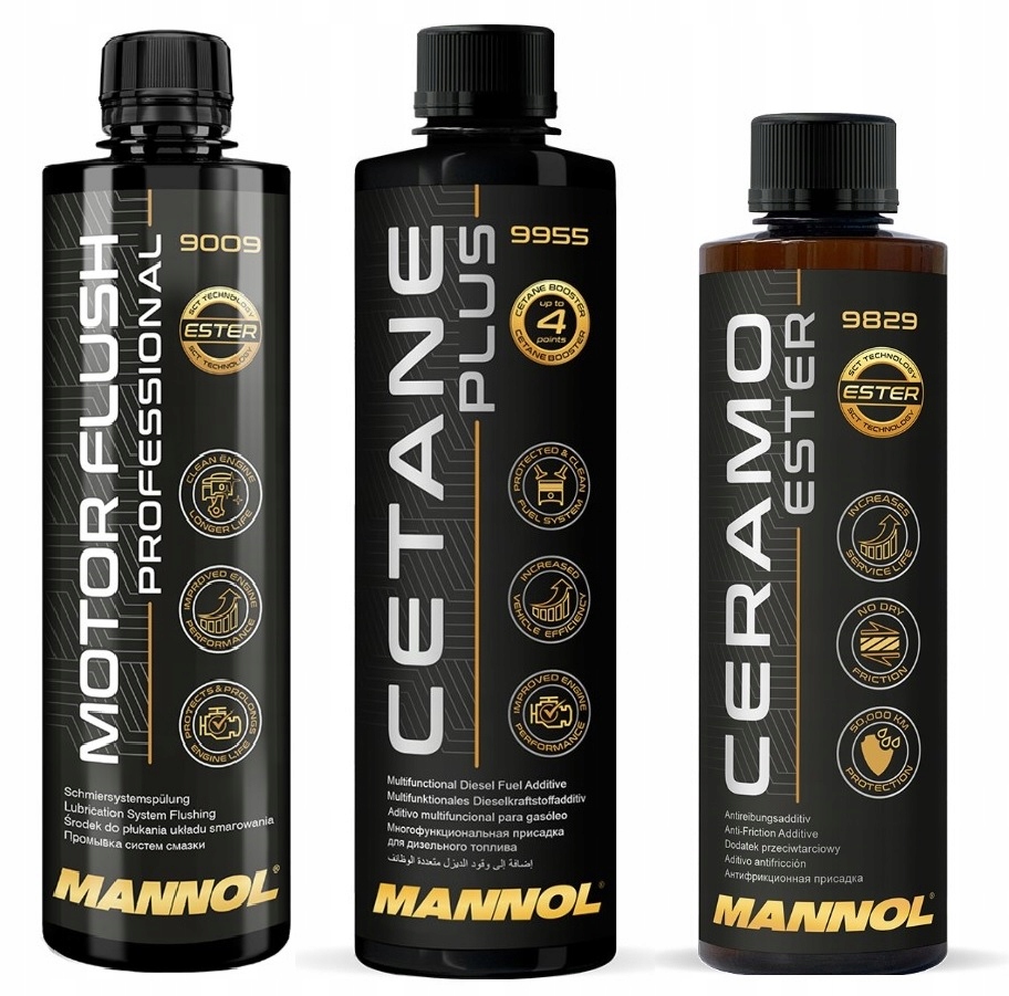 Mannol Płukanka Do Silnika Dodatek Do Diesla Dodatek Do Oleju Ceramika