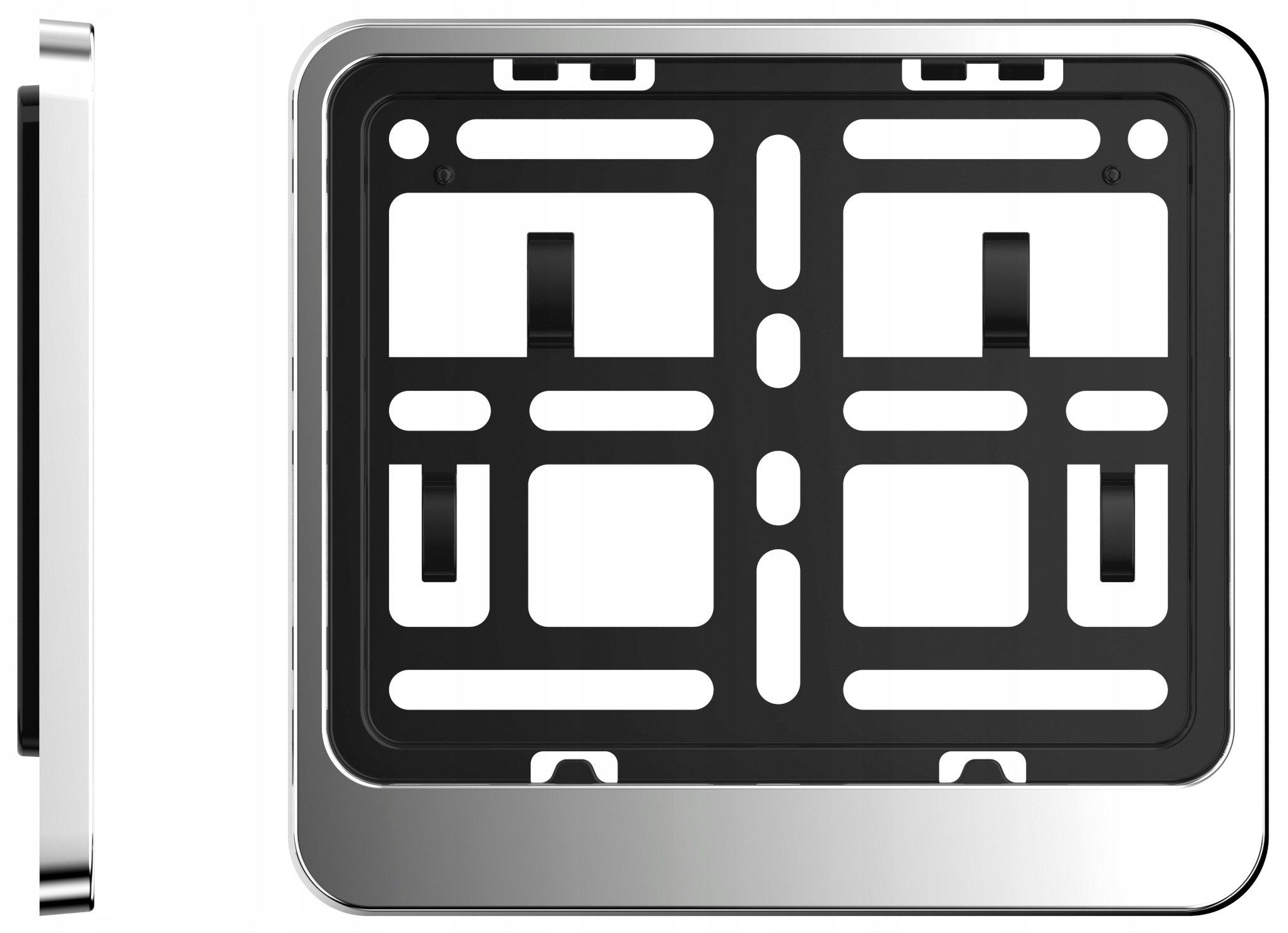 RAMKA TABLICY REJESTRACYJNEJ DO TRAKTORA-CHROM