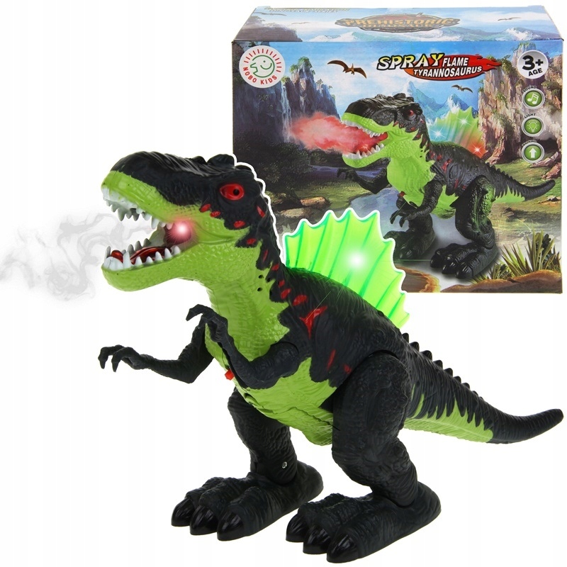 

Interaktywny Dinozaur T-Rex Chodzi Ryczy Zieje