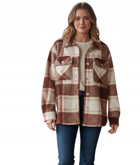 košilová bunda Abercrombie&Fitch Xs 34 sherpa