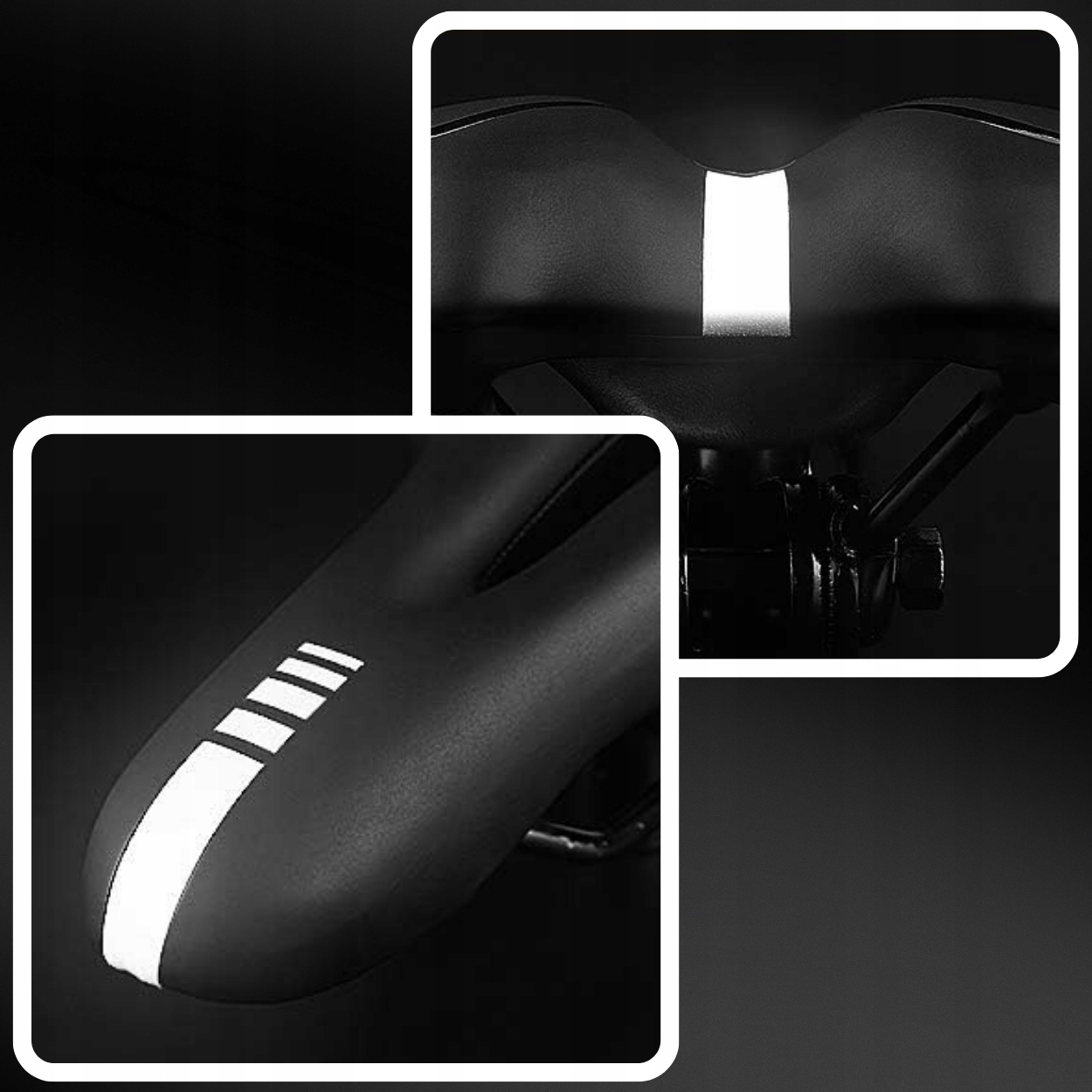 SIODEŁKO ROWEROWE SPORTOWE MĘSKIE ŻELOWE ANTYWSTRZĄSOWE SIODŁO DO ROWERU Płeć produkt uniseks