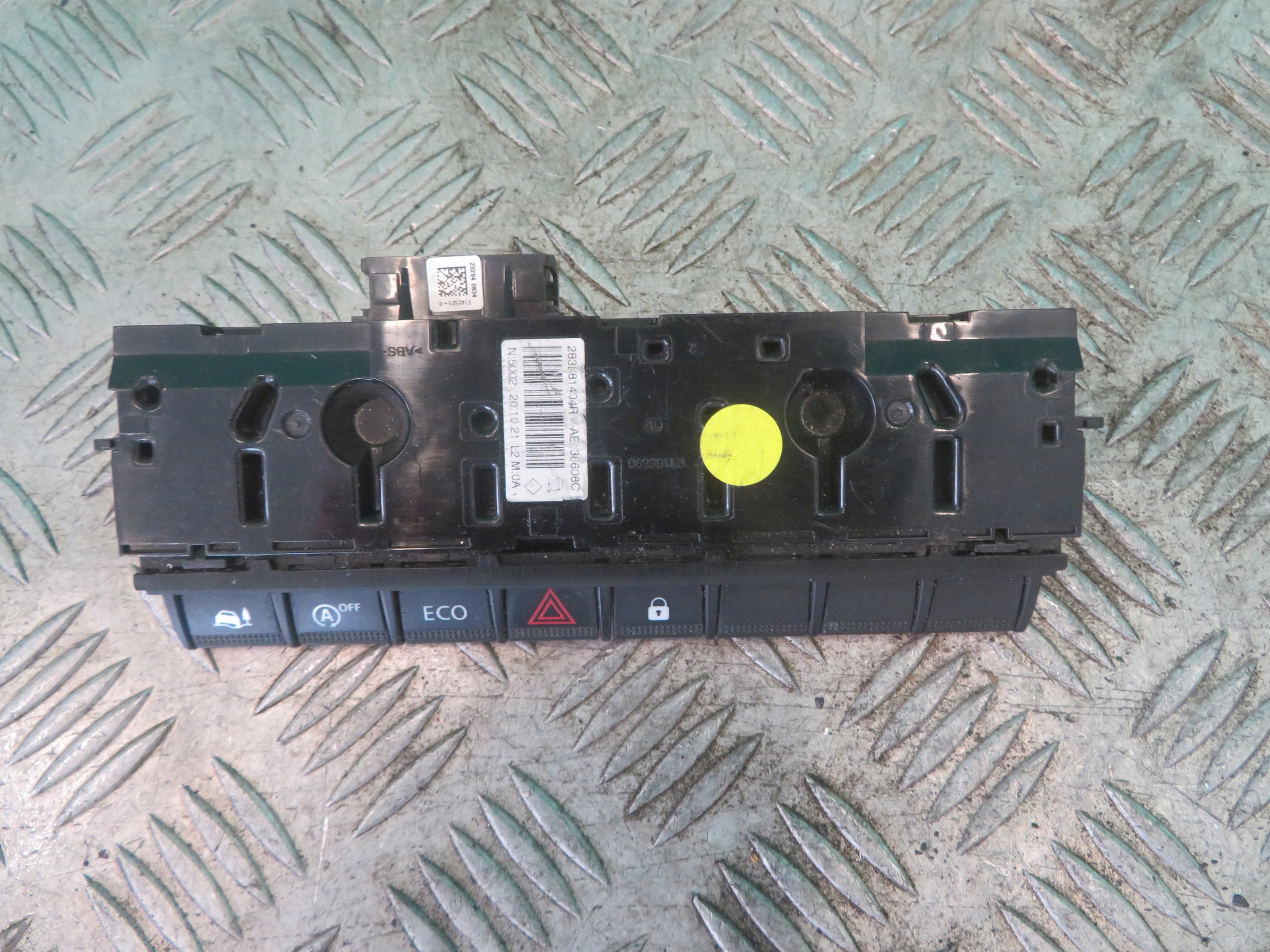 light switch of warning lights RENAULT MASTER 2.3 21R 283E81404R