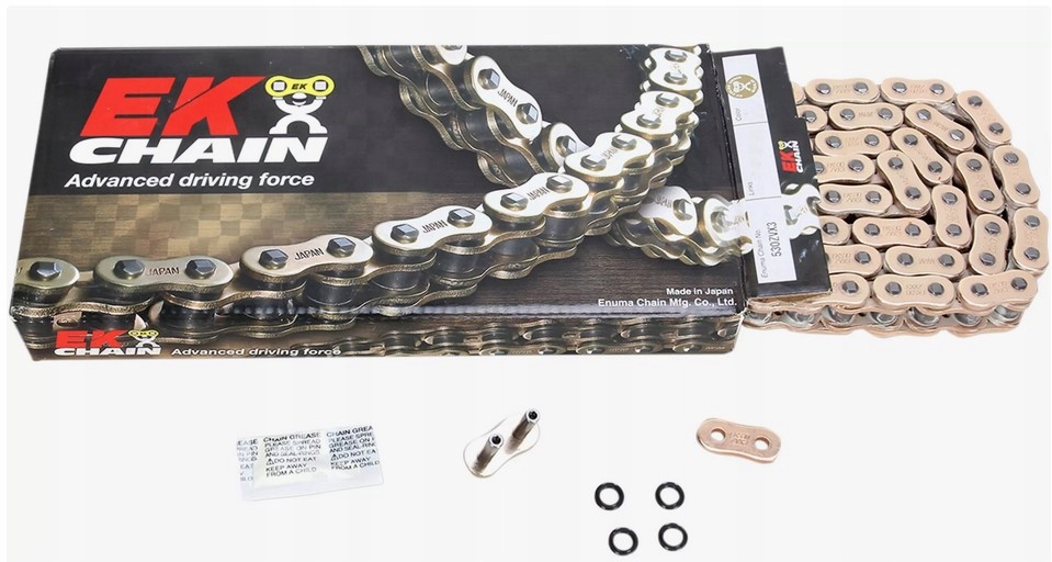 Ek Hnací reťazec Zvx3 Ultra Sport Nx-Ring 120 článkov Farba Zlatá (do 1400
