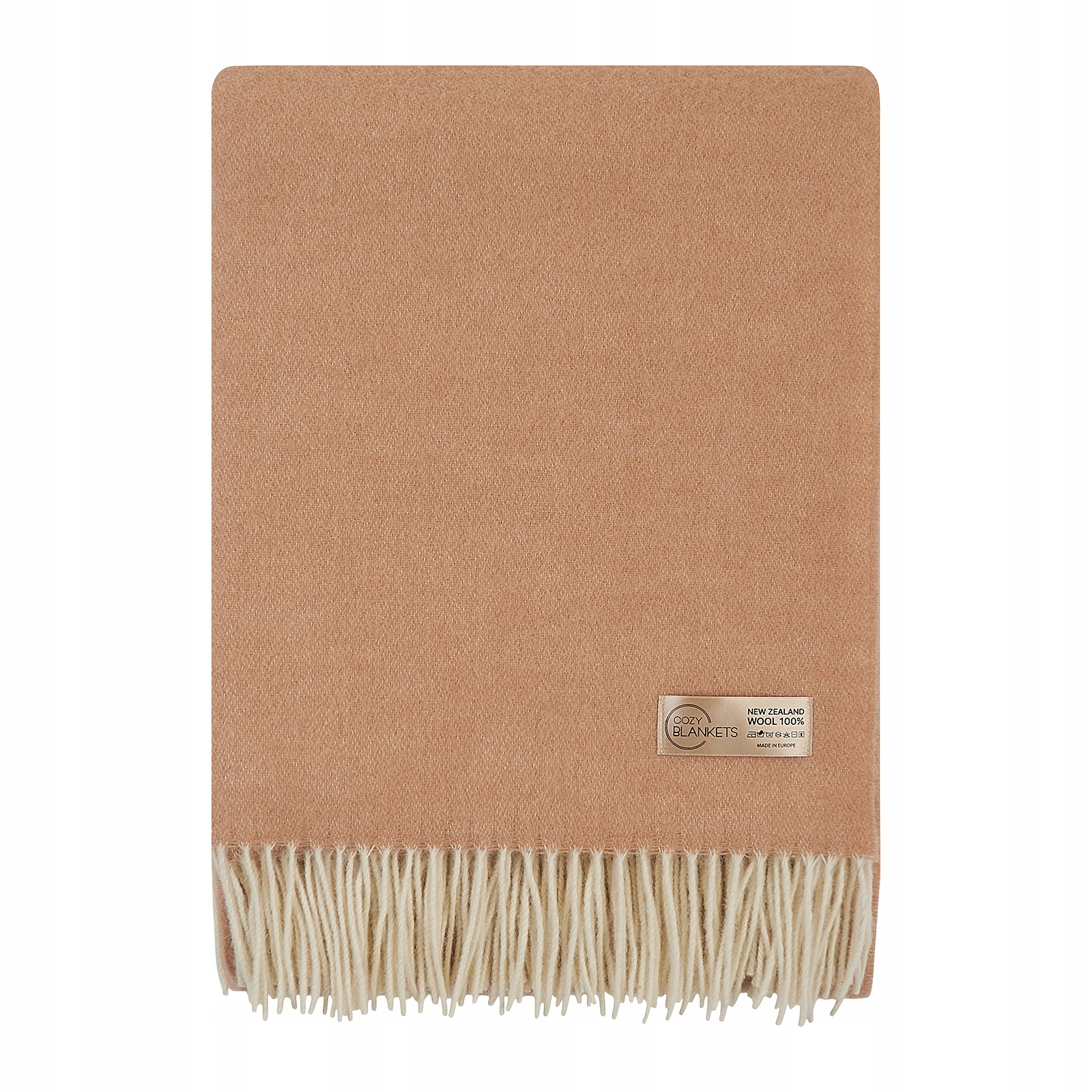 Vlněná Deka teplá měkká 100% vlna přehoz deky 170x200 Cozy Blankets