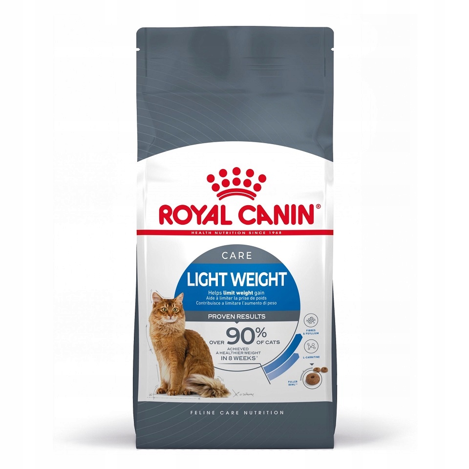 Royal Canin Light Weight Care dla kotów, utrzymanie prawidłowej masy 8 kg