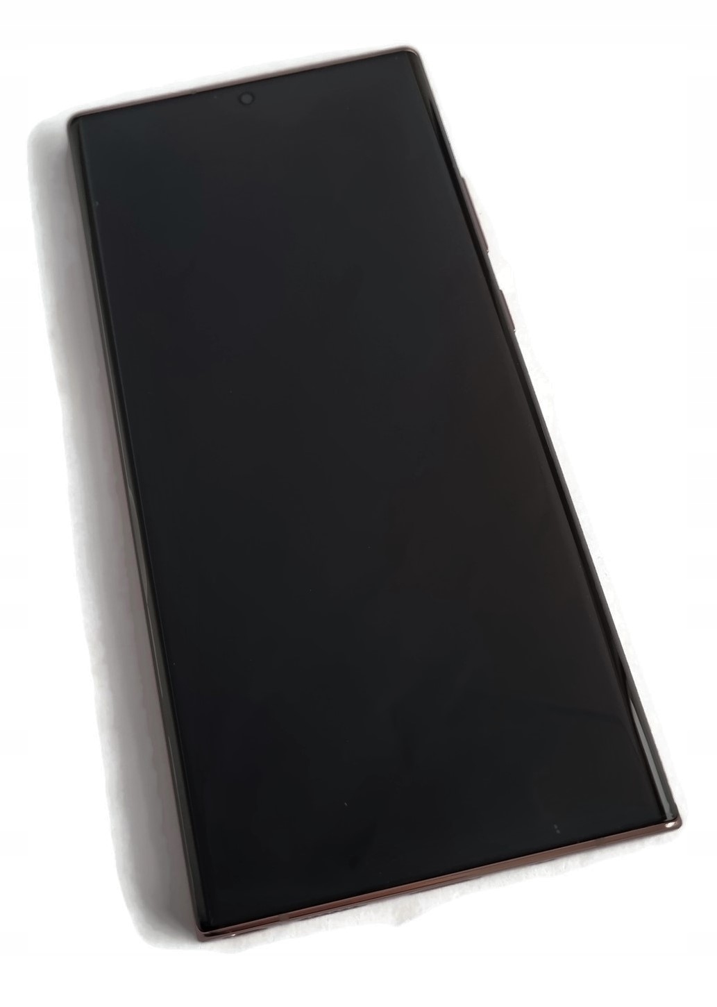 Org LCD displej originálny s rámčekom Samsung Galaxy Note 20 Ultra hnedý