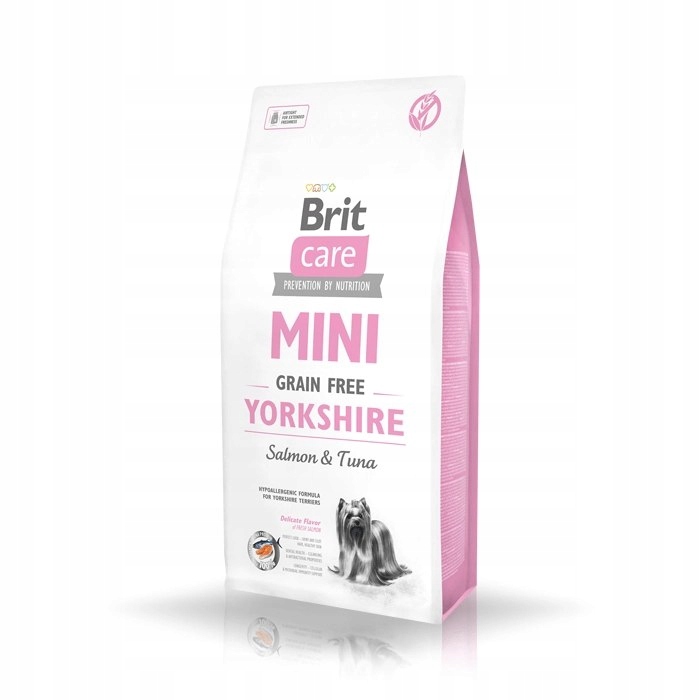 Brit Care Mini Grain Free Yorkshire s lososem a tuňákem 2 kg