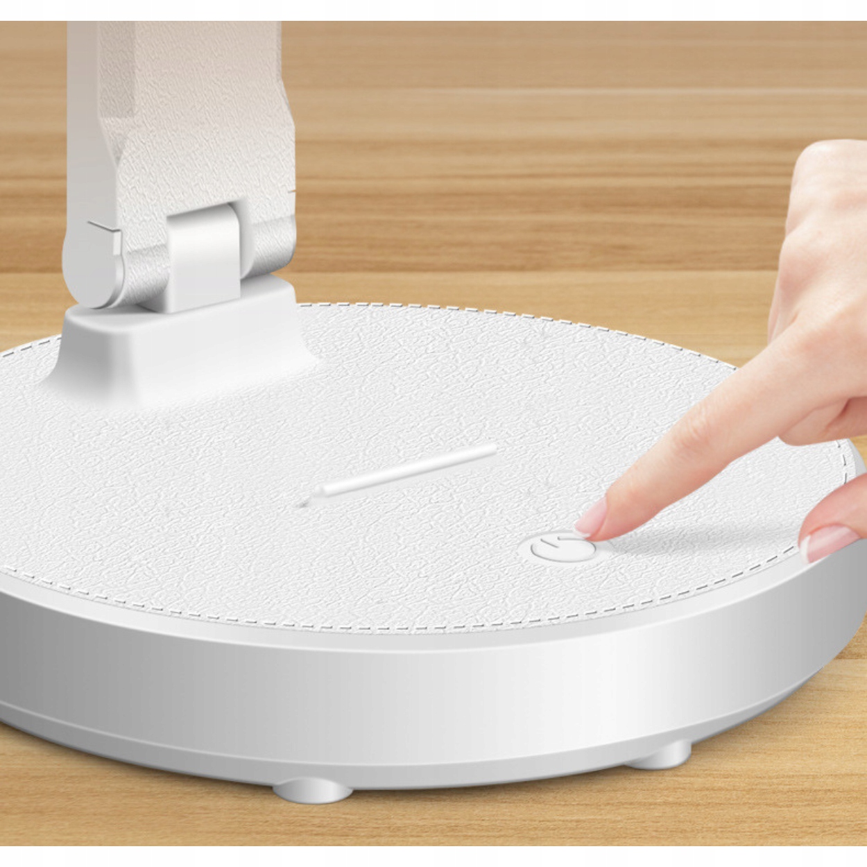 LAMPKA BIURKOWA BIURKO LED NOCNA SZKOLNA DOTYKOWA USB STOJĄCA BEZPRZEWODOWA Długość/wysokość 42 cm