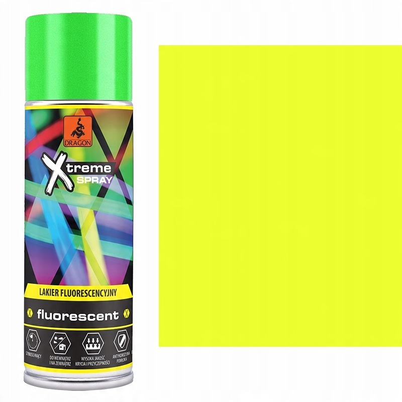 

Lakier Farba Fluorescencyjna 400ml Żółty