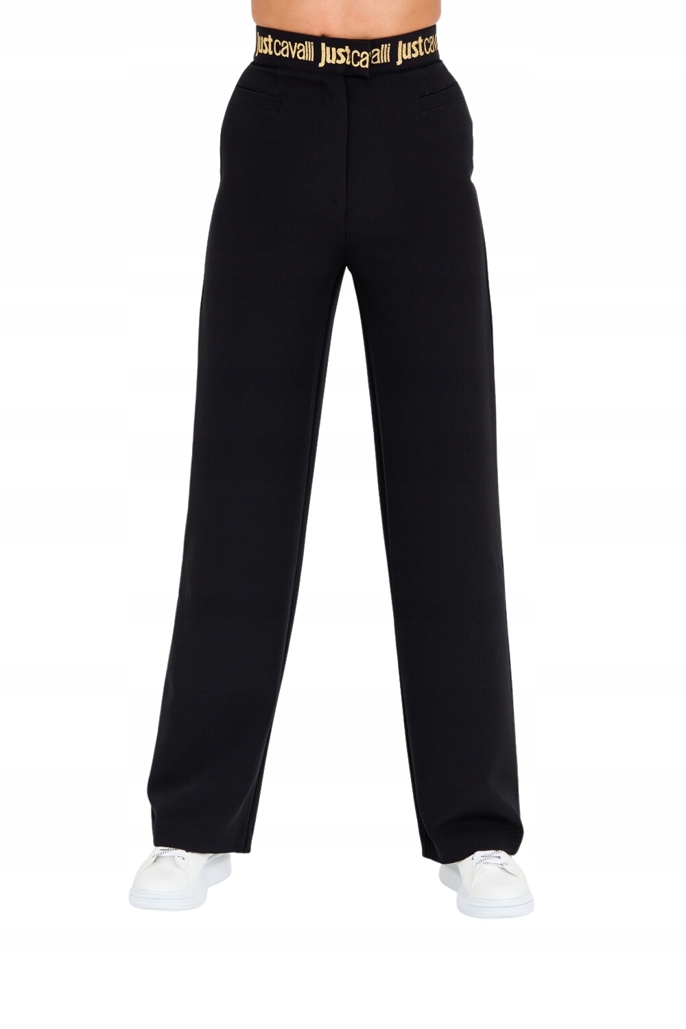 Just Cavalli Černé kalhoty Hw 38
