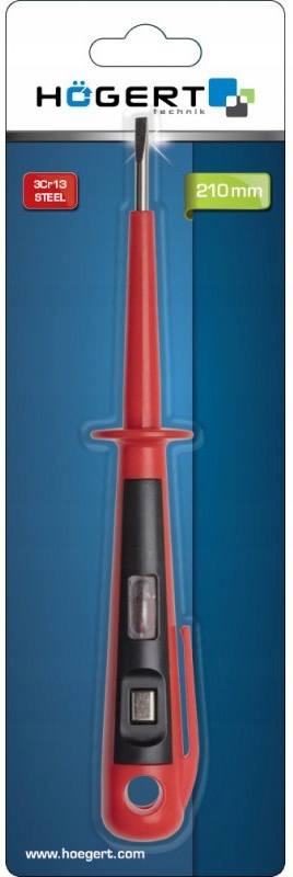 PRÓBNIK ELEKTRYCZNY TESTER NAPIĘCIA PRZEWODÓW Rodzaj próbnik