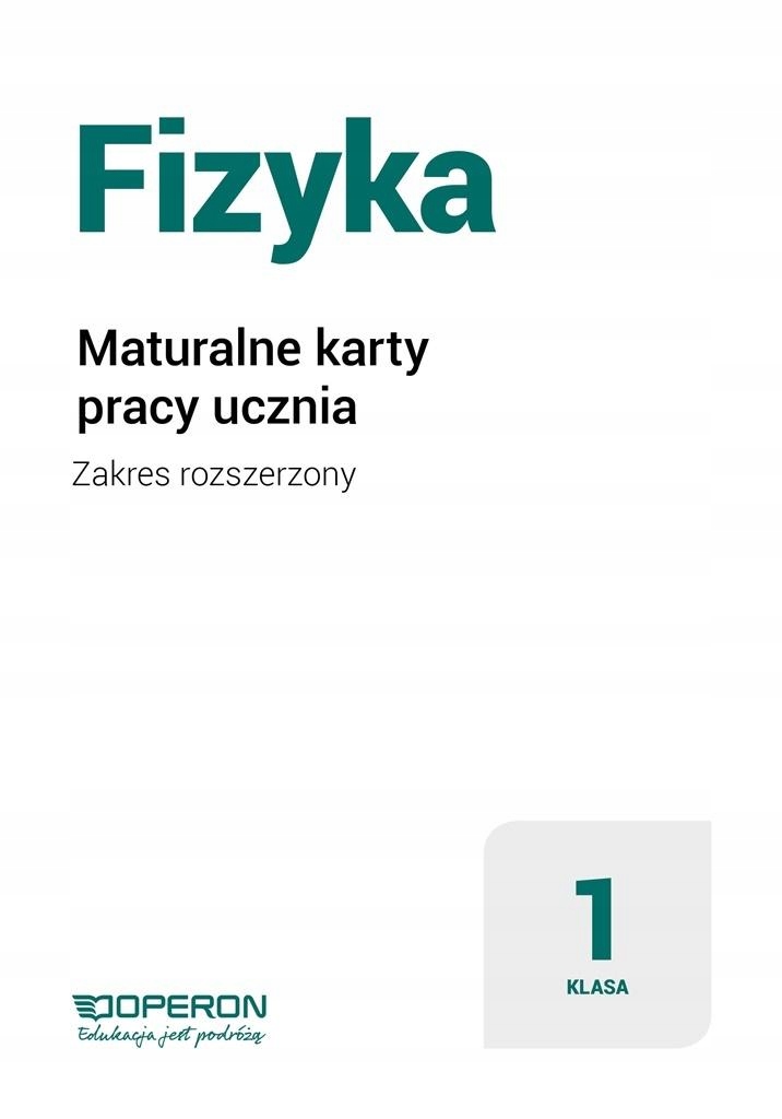 Fizyka Lo 1 Maturalne karty pracy Zr w.2019