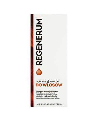 

Regenerum Regeneracyjne serum Do włosów 125 ml