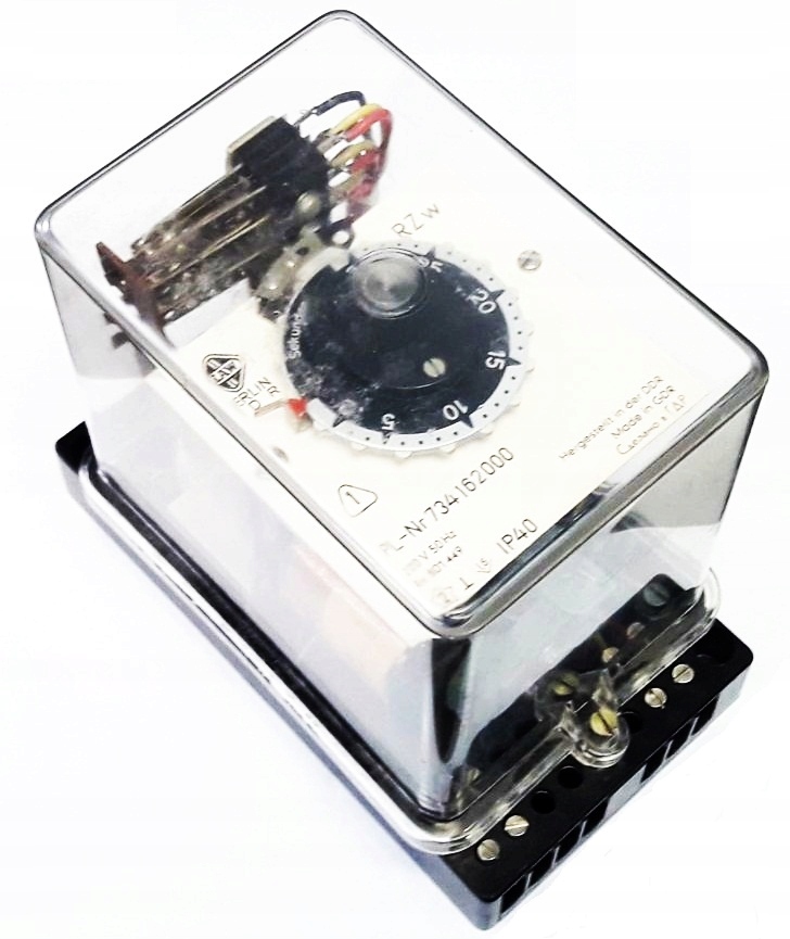 PRZEKAŹNIK CZASOWY RZw 220V ZAKRES 2-30 S