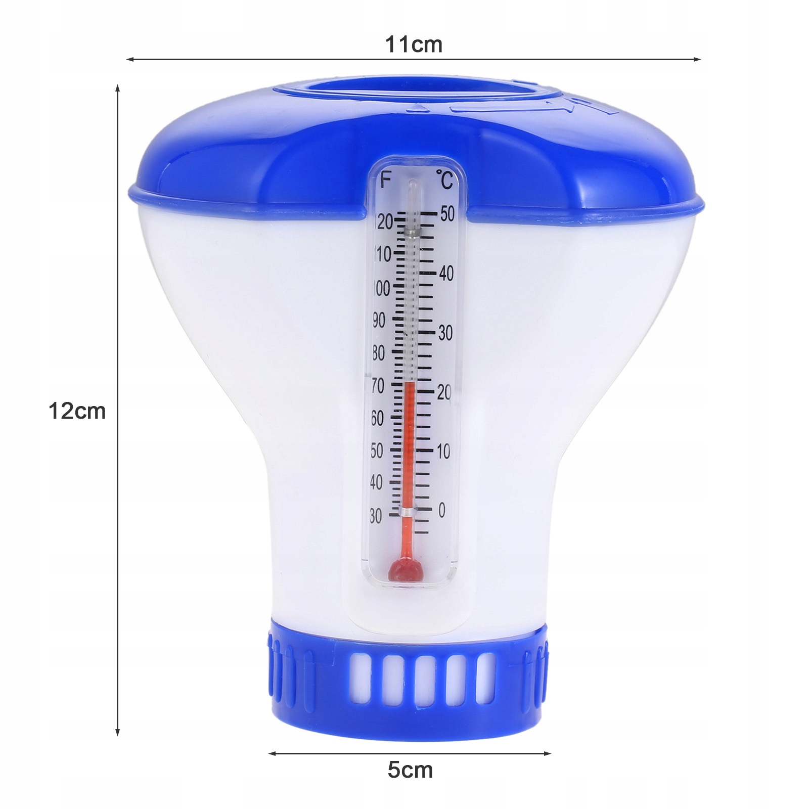 Dozownik Chloru do Basenu Pływak do Chemii Basenowej z Termometrem 2w1 EAN (GTIN) 3245676776973
