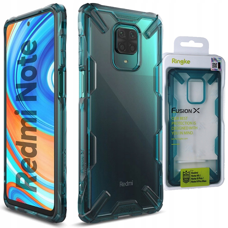 

Etui do Redmi Note 9S, Ringke Fusion X, futerał