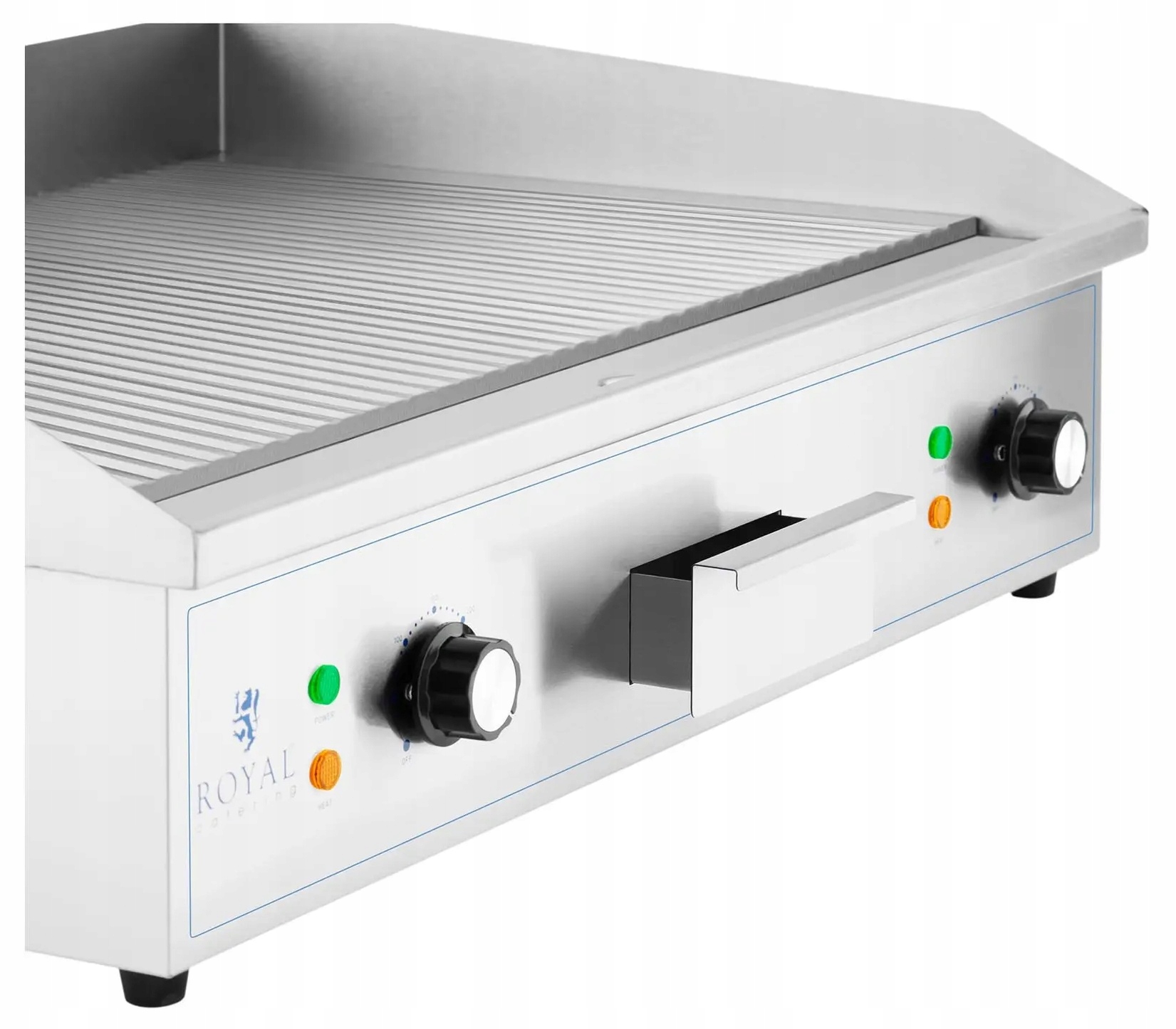 Płyta grillowa ryflowana 4400W 70x40 cm Royal Catering RCPG 51 10012005