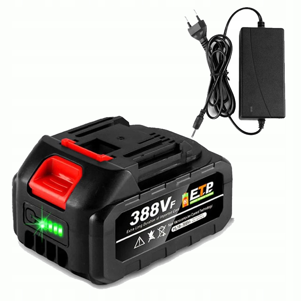 Akumulátor Li-ion 4000MAH Pro Makita 18V/21V S Nabíječkou A Led Indikátorem