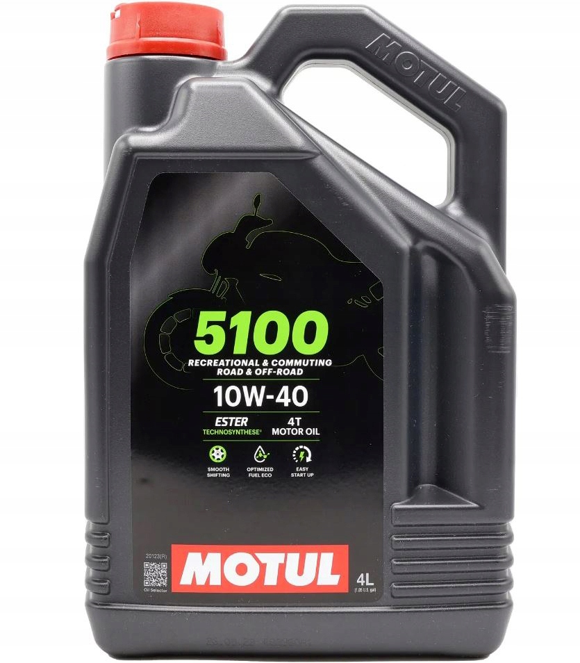 Olej Motul 5100 10W40 4T MA2 Ester 4L