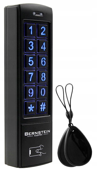 ZAMEK SZYFROWY METALOWY ZEWNĘTRZNY + CZYTNIK RFID