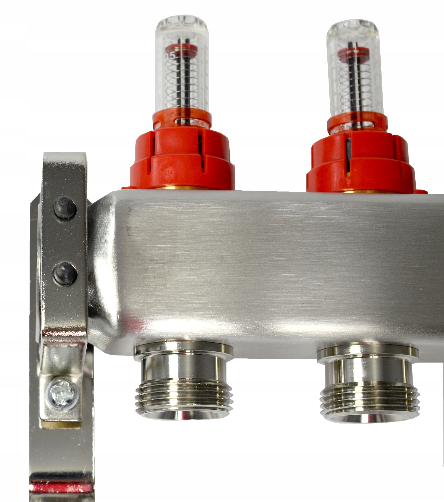 ROZDZIELACZ GOSHE INOX R-5 Z PRZEPŁYWOMIERZAMI Maksymalna temperatura robocza 100°C