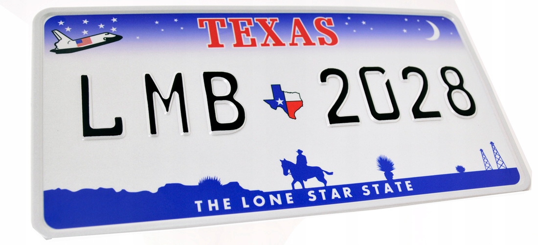 

Amerykańskie tablice rejestracyjne Usa Texas