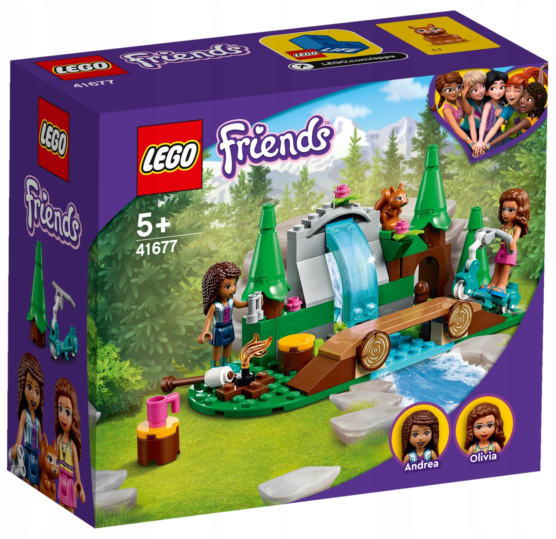 

Lego Friends 41677 Leśny Wodospad