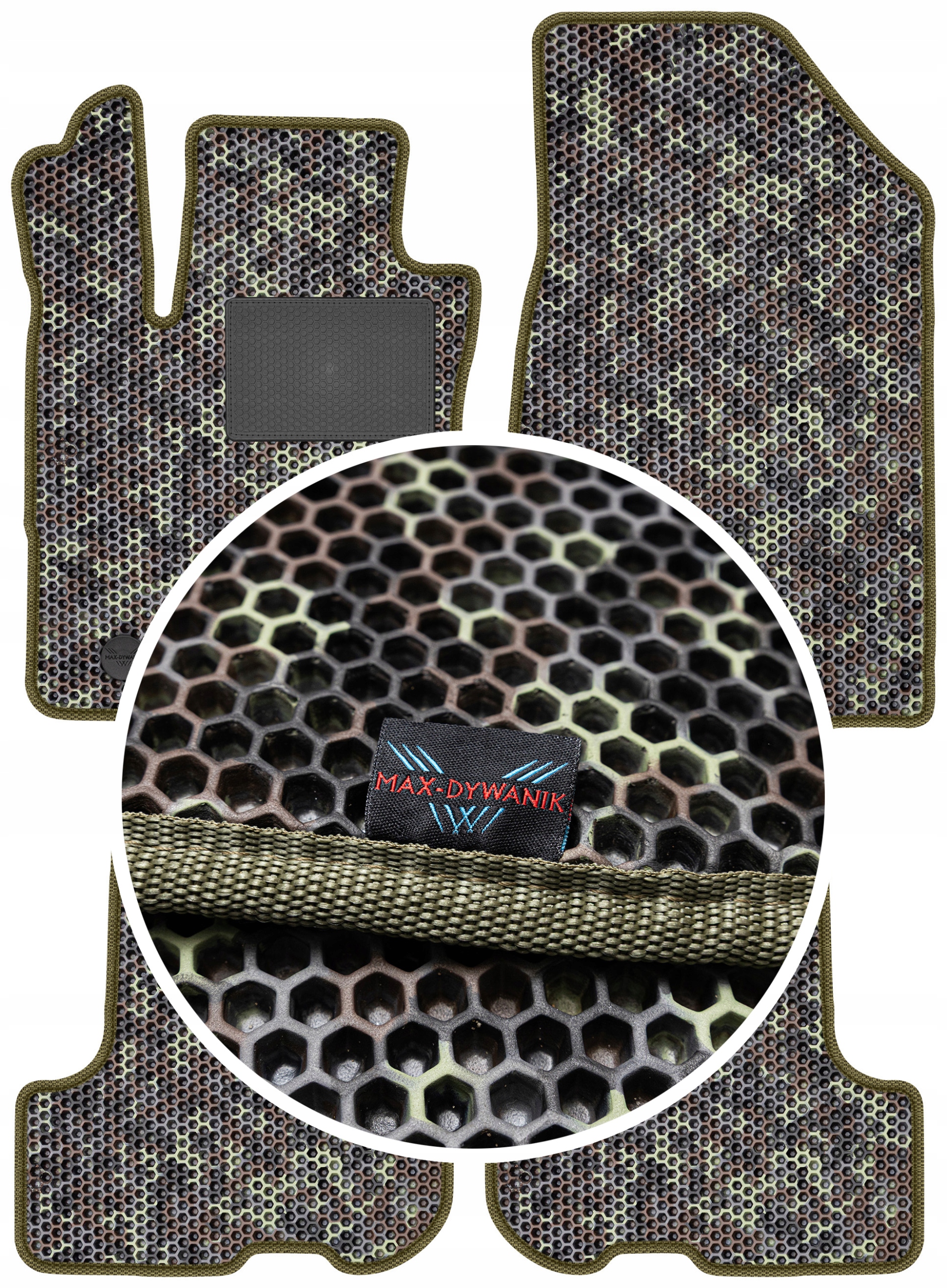 Dacia Sandero II Fl 2018 Gumové rohože Eva Moro