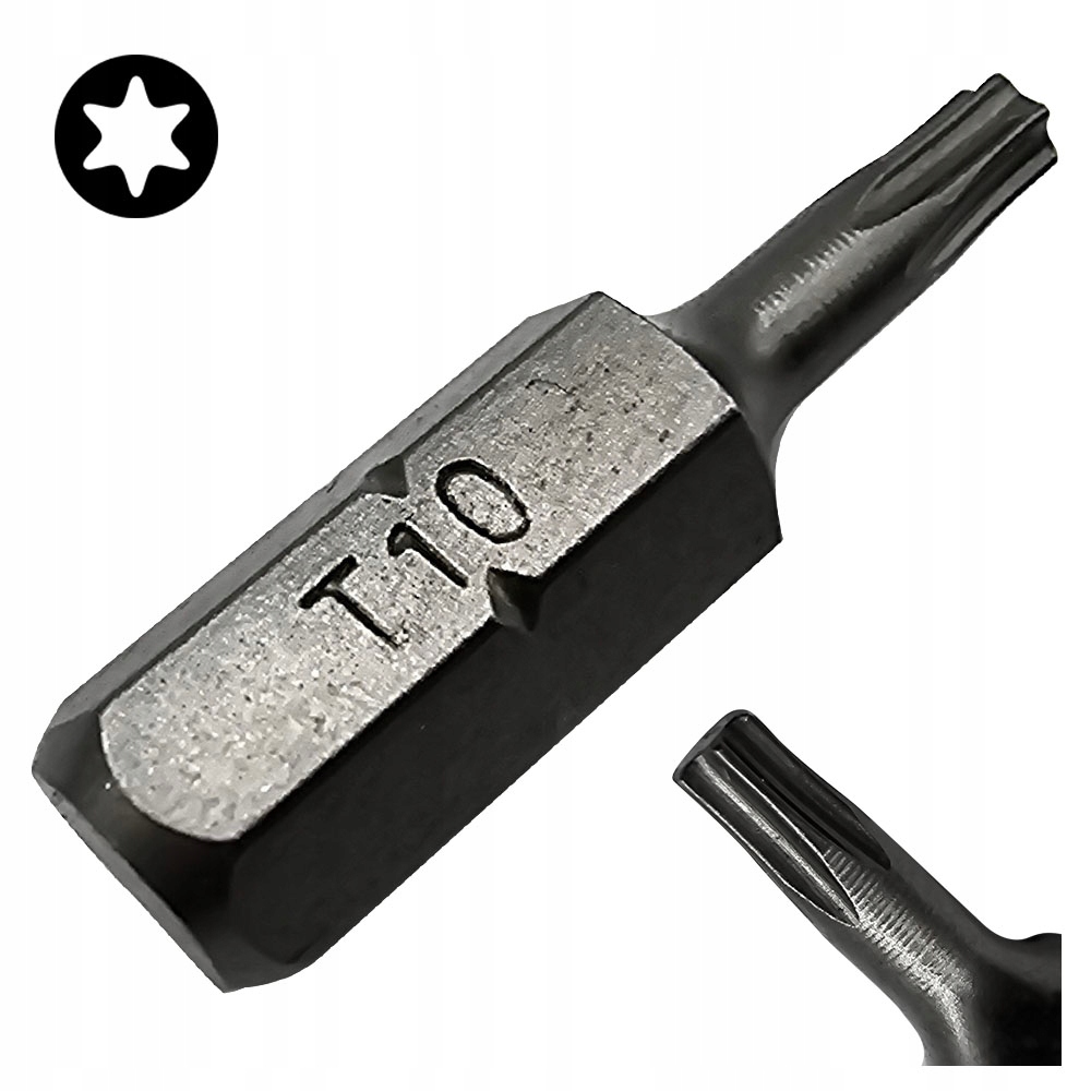 Bit Końcówka Do Wkrętarek Tx 10 25mm Gwiazdkowy Torx Cobit 1szt