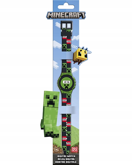 Zegarek cyfrowy MINECRAFT CREEPER