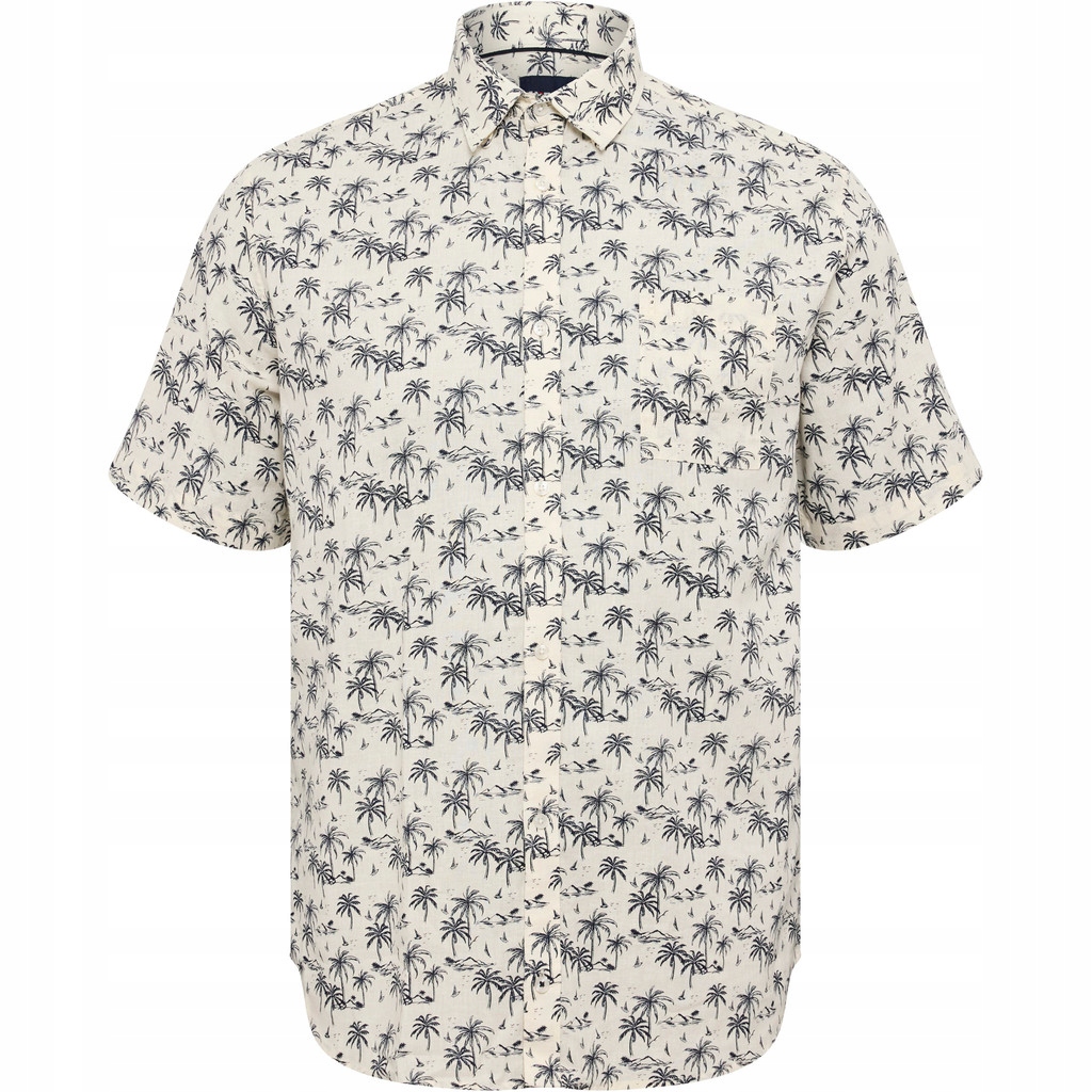 Velká pánská košile North Latitude lněná, velké velikosti, velikost 2XL