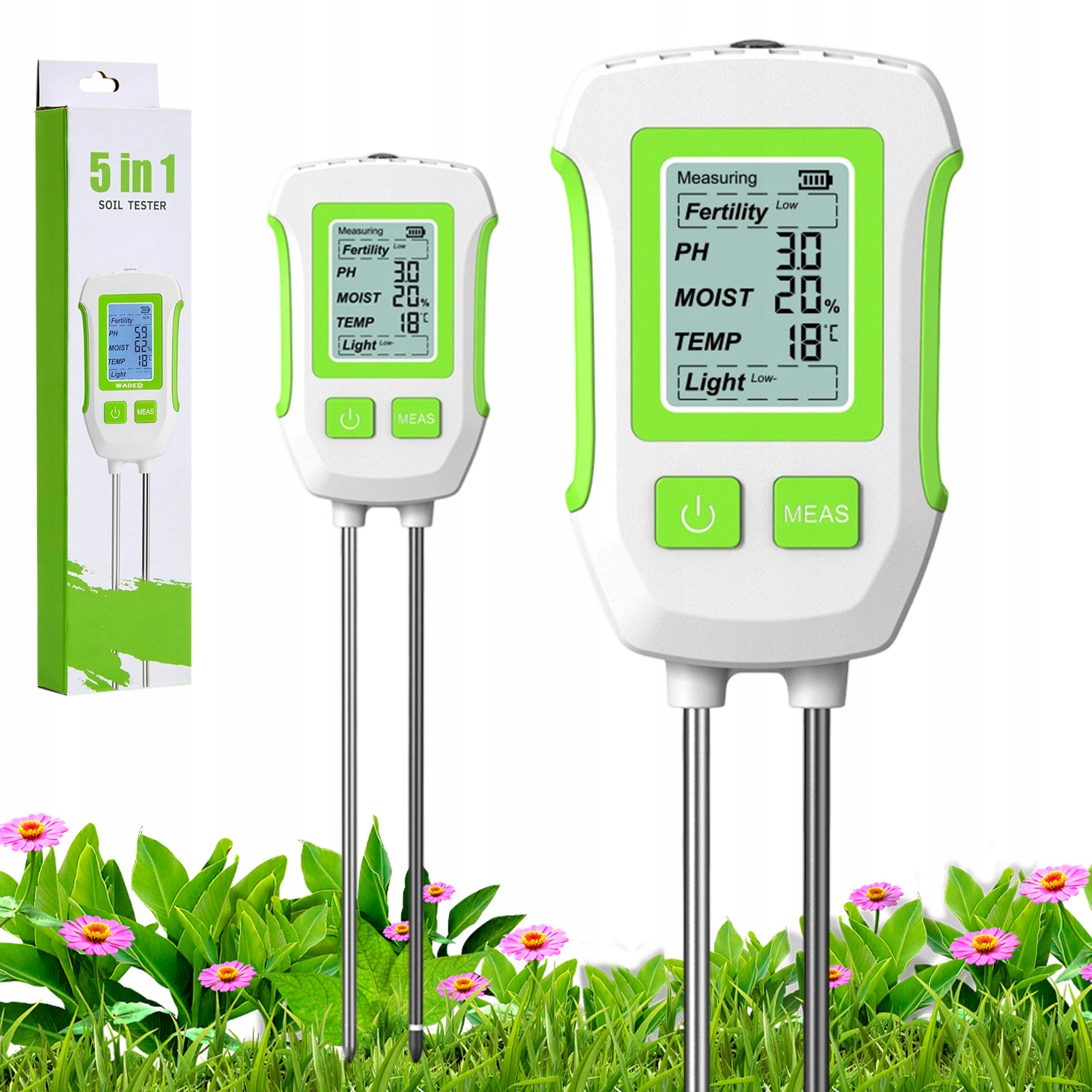 Měřič Vlhkosti Půdy Tester Substrátu Pro Zalévání Květin
