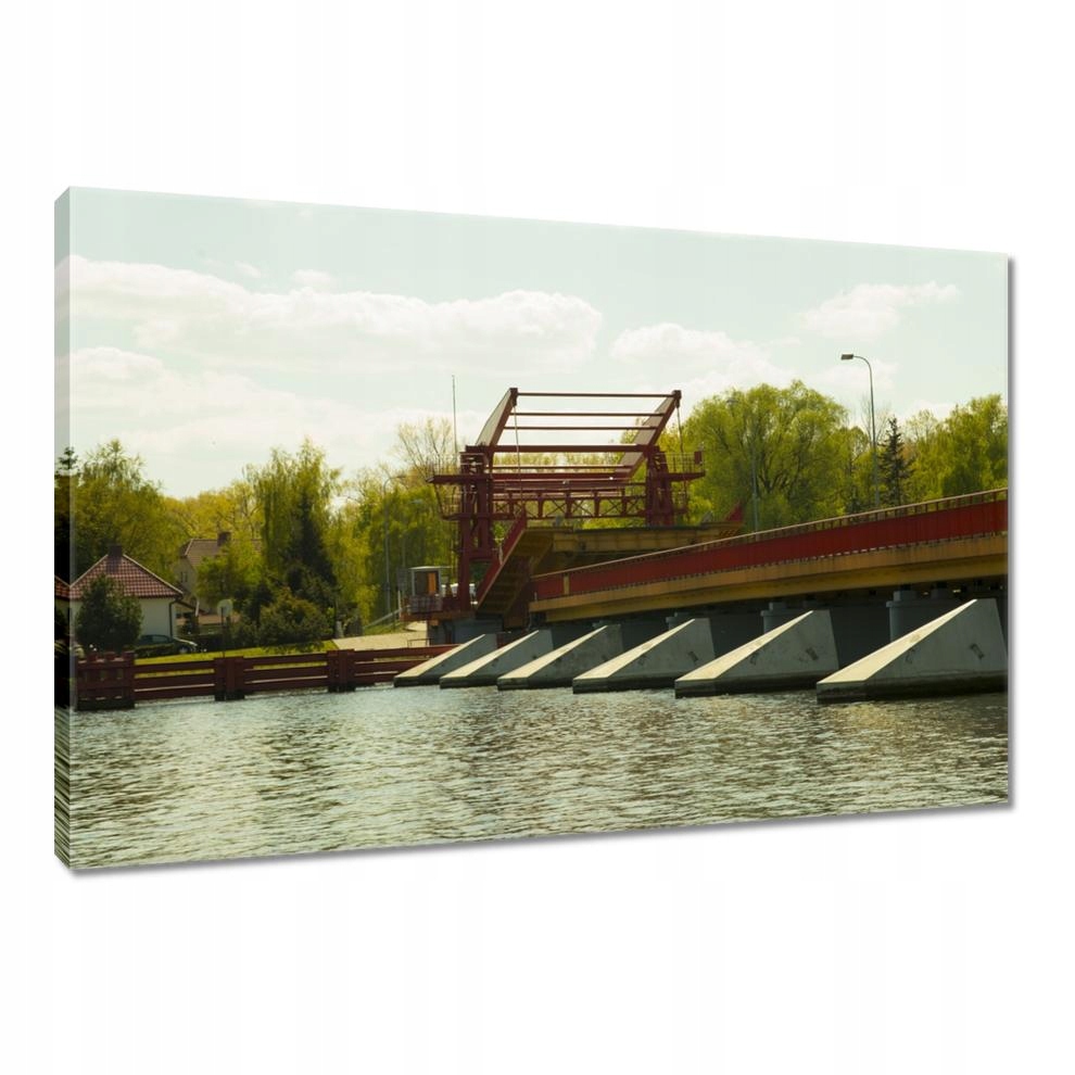 

Obrazy 120x80 Most zwodzony w Dziwnowie